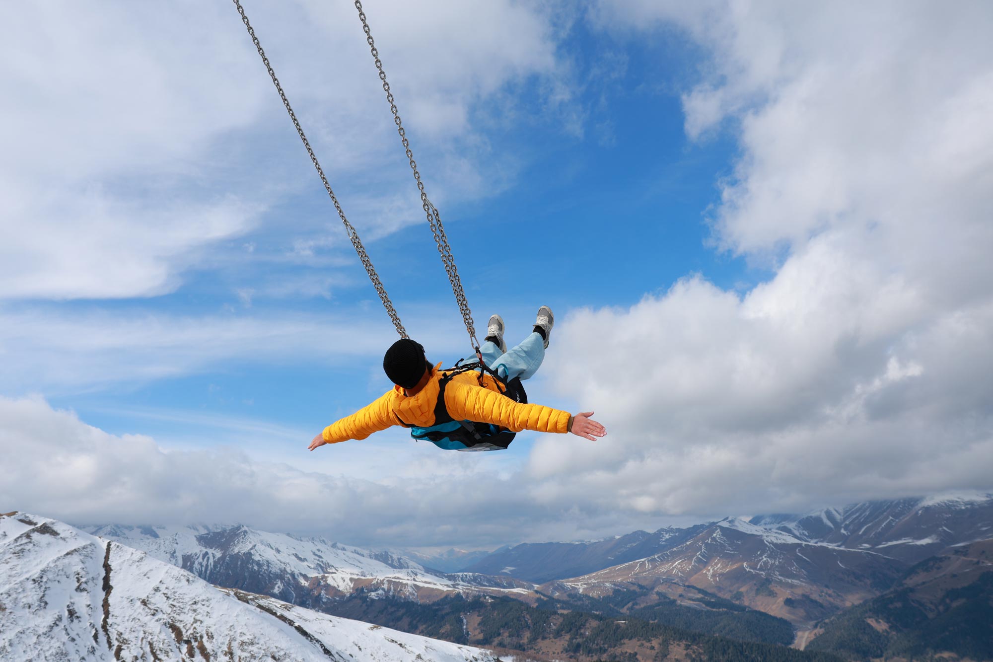 Высокогорные качели